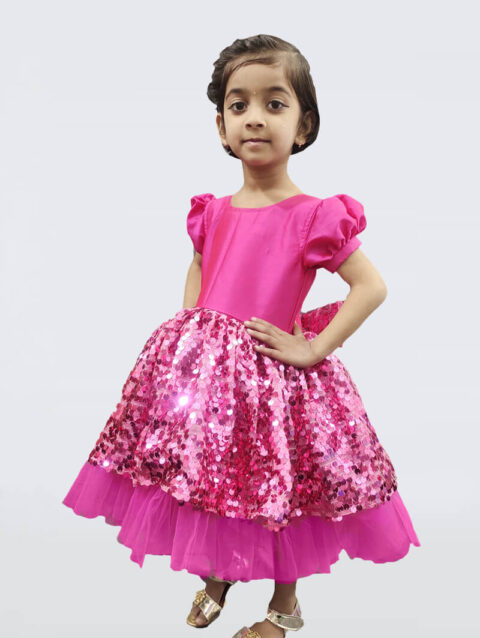 Little Princess Hot Pink Frock