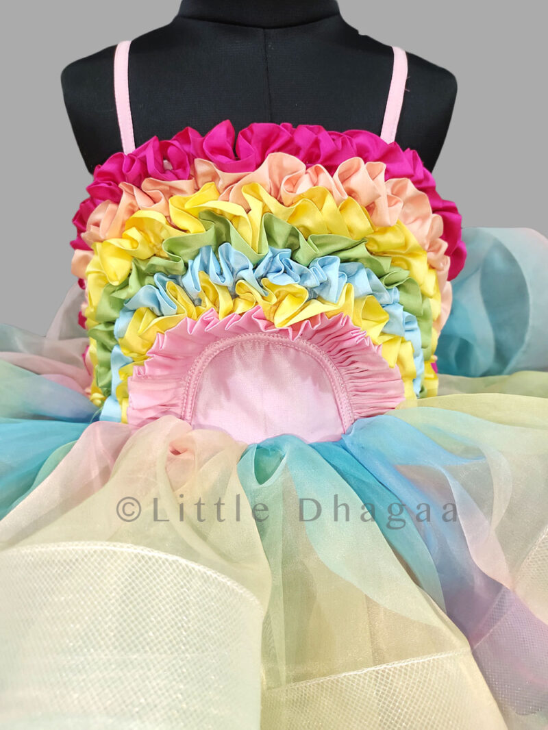 Unicorn birthday dress for girl